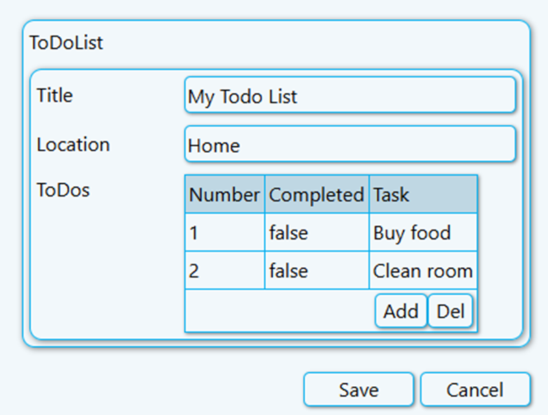 ToDo List Screenshot 1